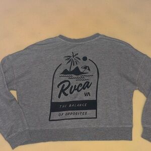 RVCA Cropped Crewneck